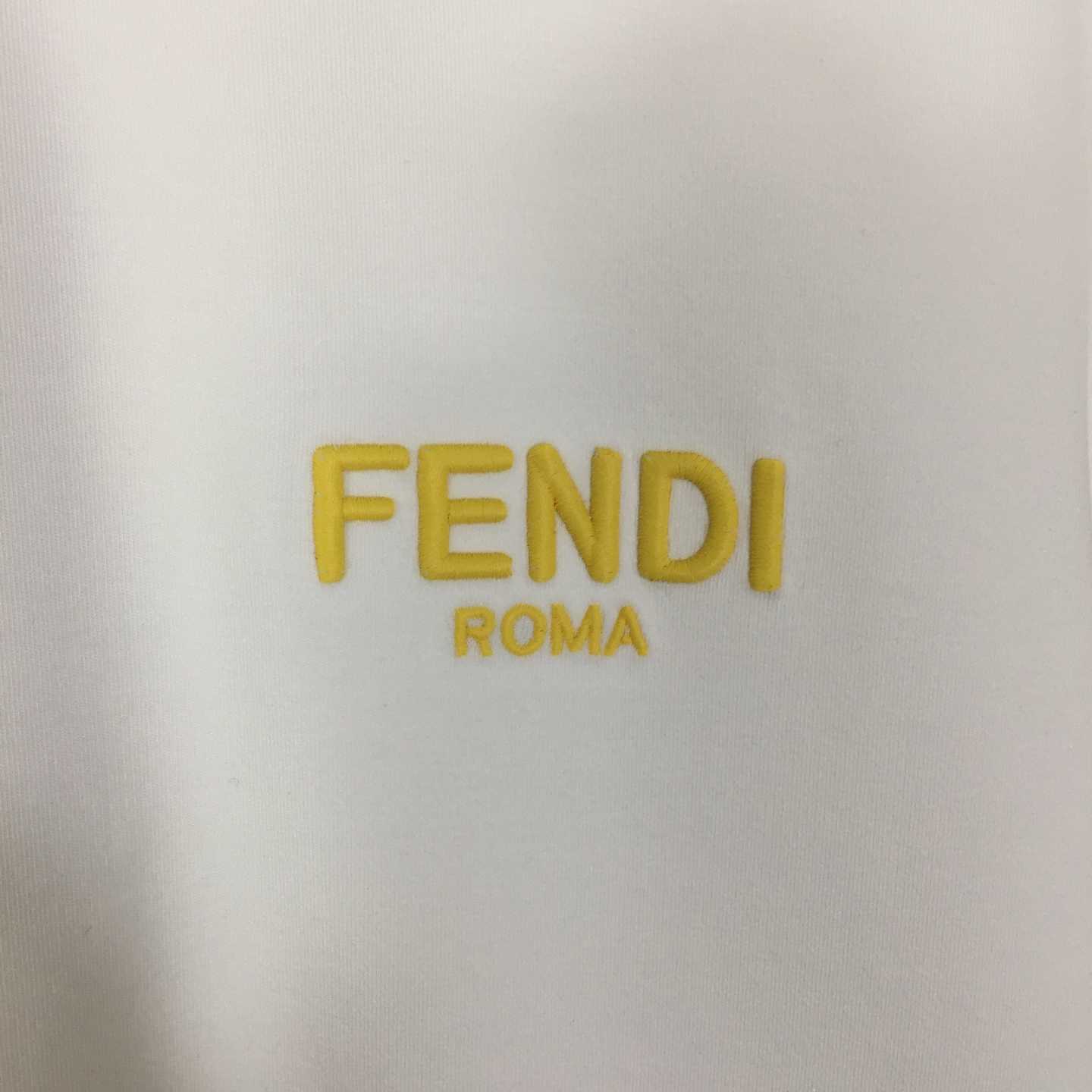 Fendi Cotton Jersey T-shirt  - EUR FASHION
